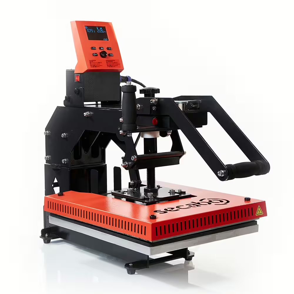 TS7 SMART Secabo with Bluetooth - transfer heat press for flat surfaces, swing type
