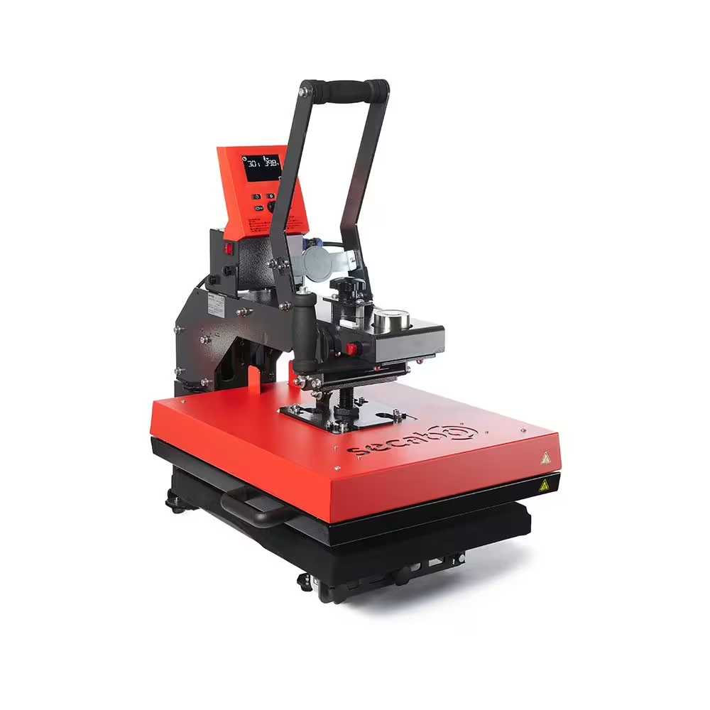 TS7 SMART Energy Saver Secabo with Bluetooth - transfer heat press for flat surfaces, swing type