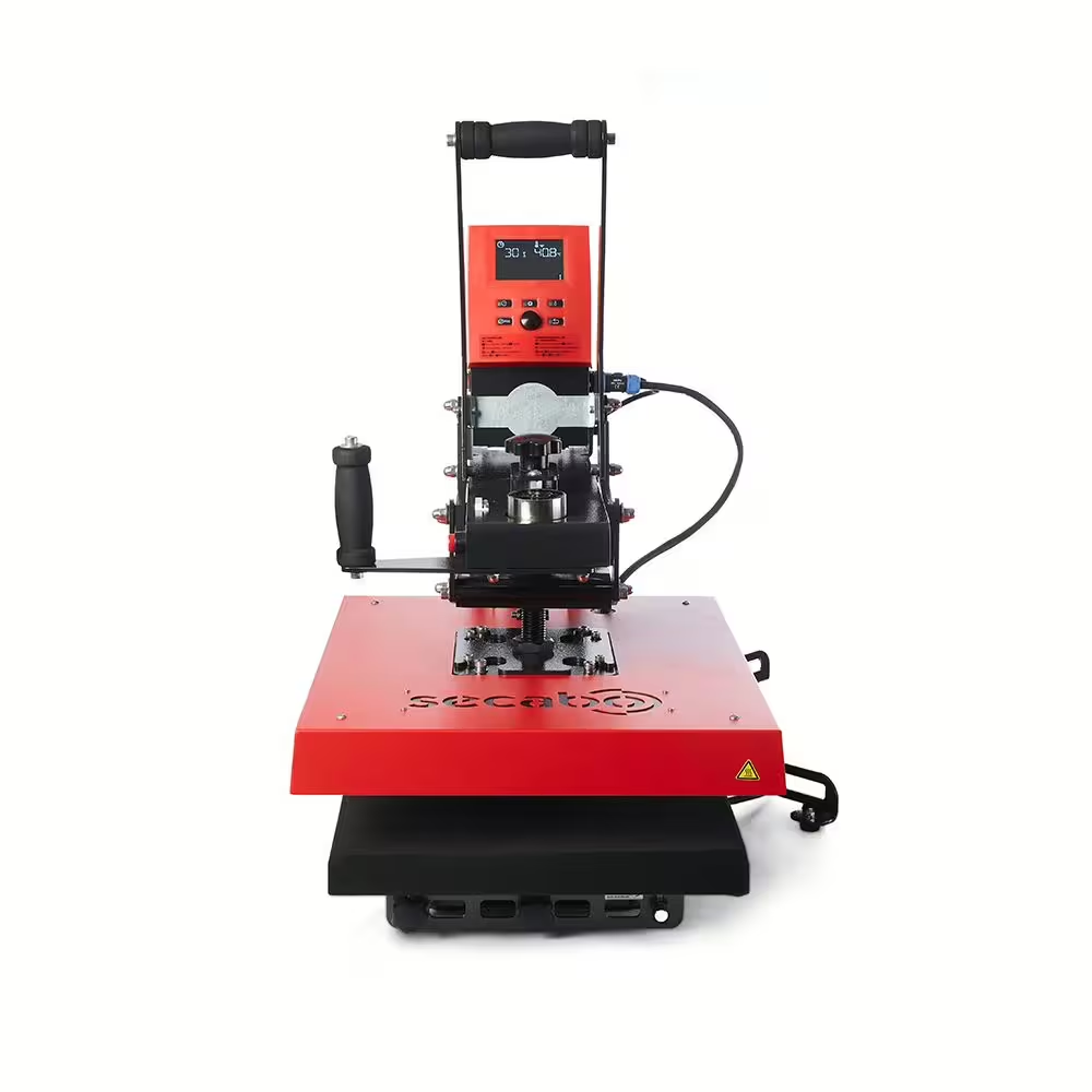 TS7 SMART Energy Saver Secabo with Bluetooth - transfer heat press for flat surfaces, swing type
