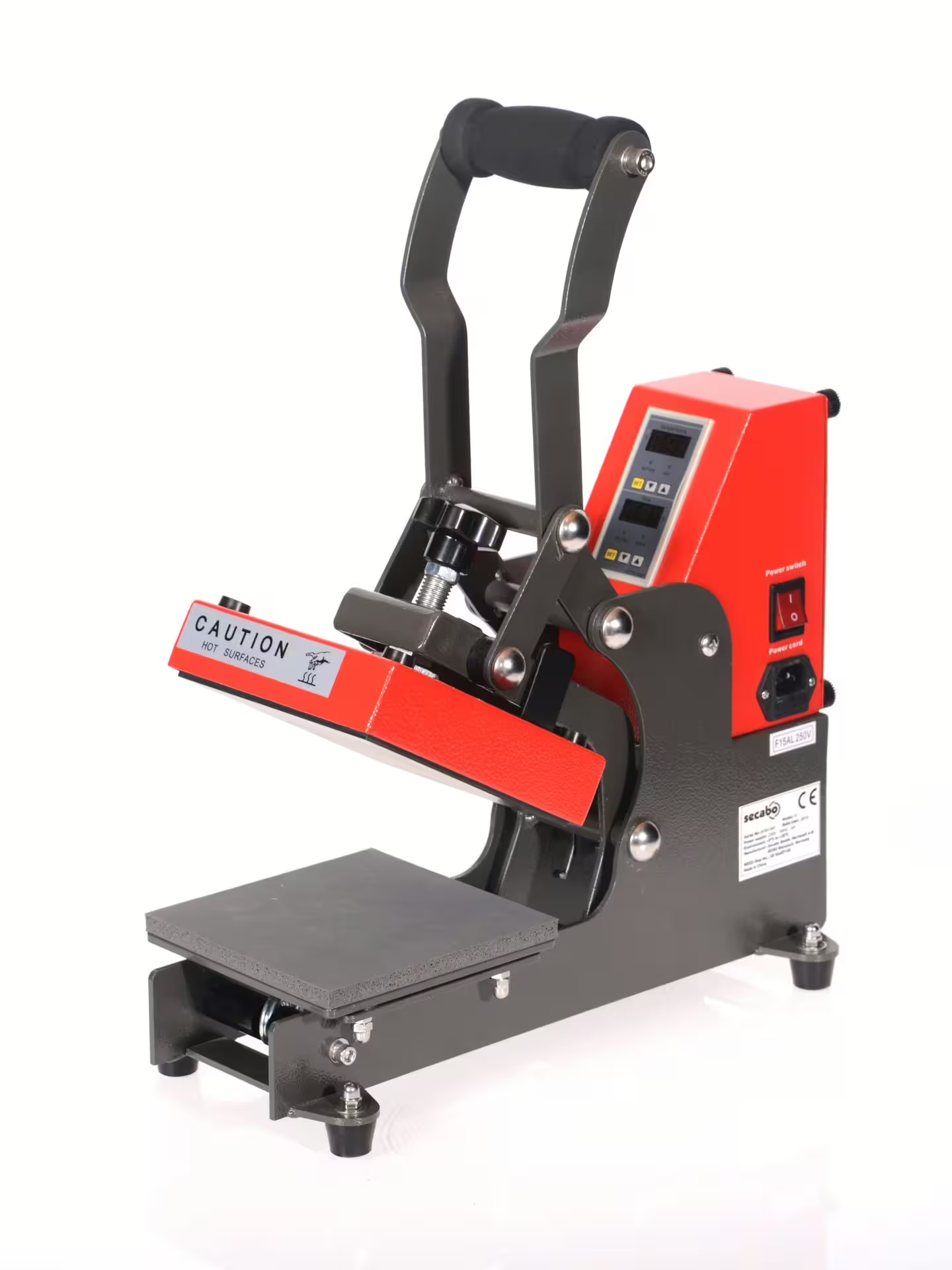 TC1 Secabo - heat press for flat surfaces