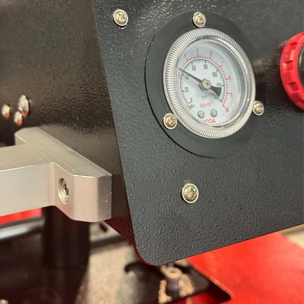 TPD7 SMART Secabo - double-plate pneumatic heat press for flat surfaces