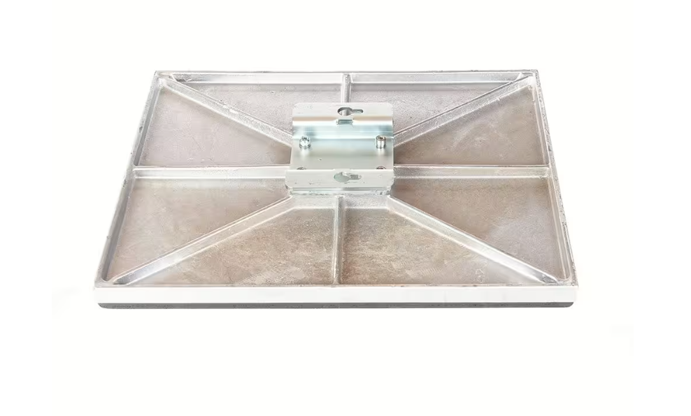 Lower plate for SECABO presses TC7, TS7, TPD7, BEAST, TPS7