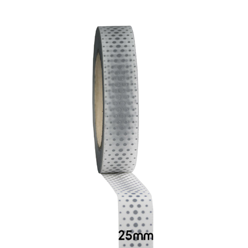 Segmented heat transfer reflective tape - dots