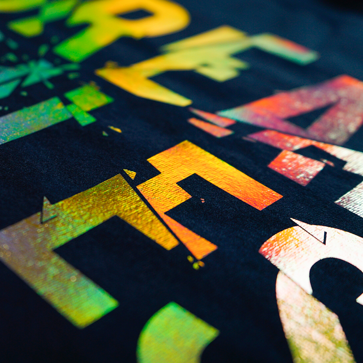 DTF film for gilding with hot stamping foils