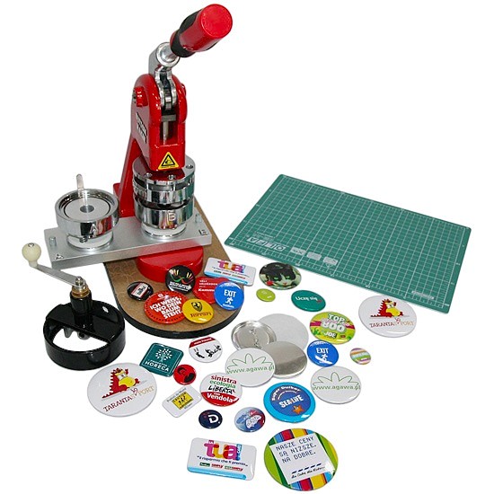 Badge machine - starter set 56 mm
