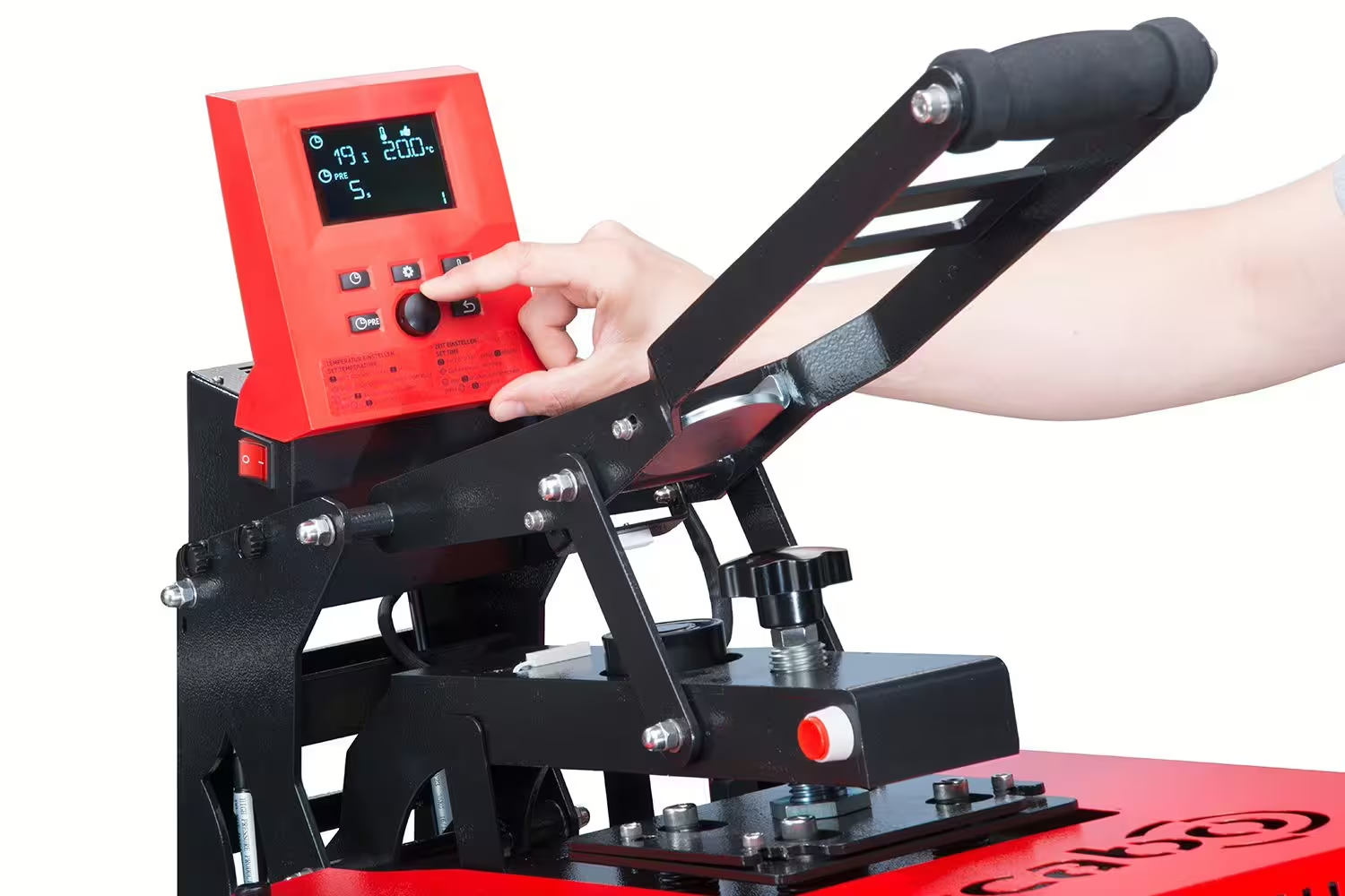 TC7 SMART MEMBRANE Secabo with Bluetooth - heat press for flat surfaces