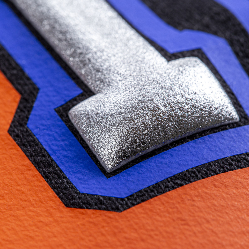 Flex film metalic puff up