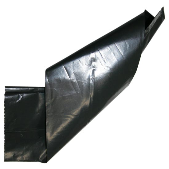 Black foil bag. non-sticks