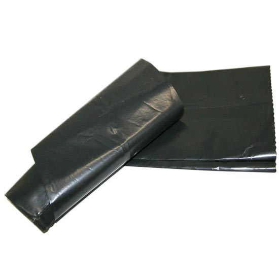Black foil bag. non-sticks