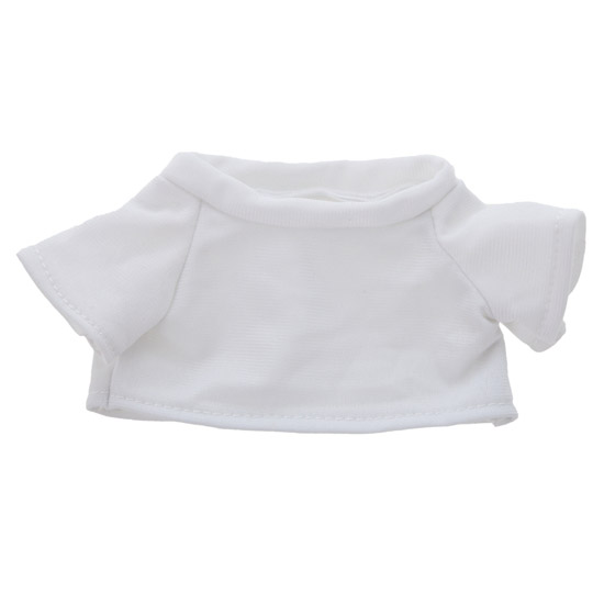 Teddy rabbit with a white T-shirt for sublimation