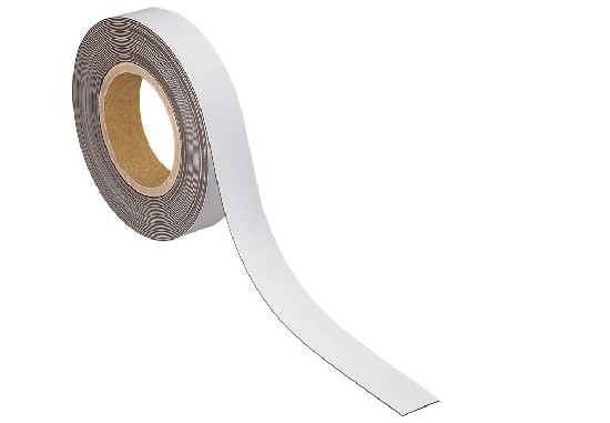 Magnetic labelling tape