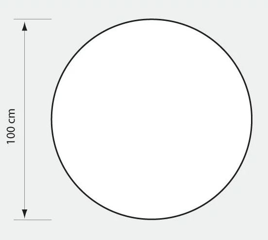 Chair Mat Flat polycarbonate round