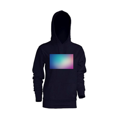 Women’s hoody sweatshirt for printing