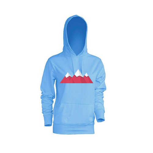 Women’s hoody sweatshirt for printing