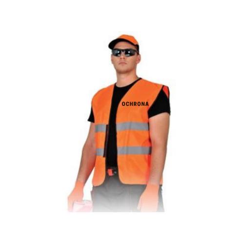 Orange. reflective vest