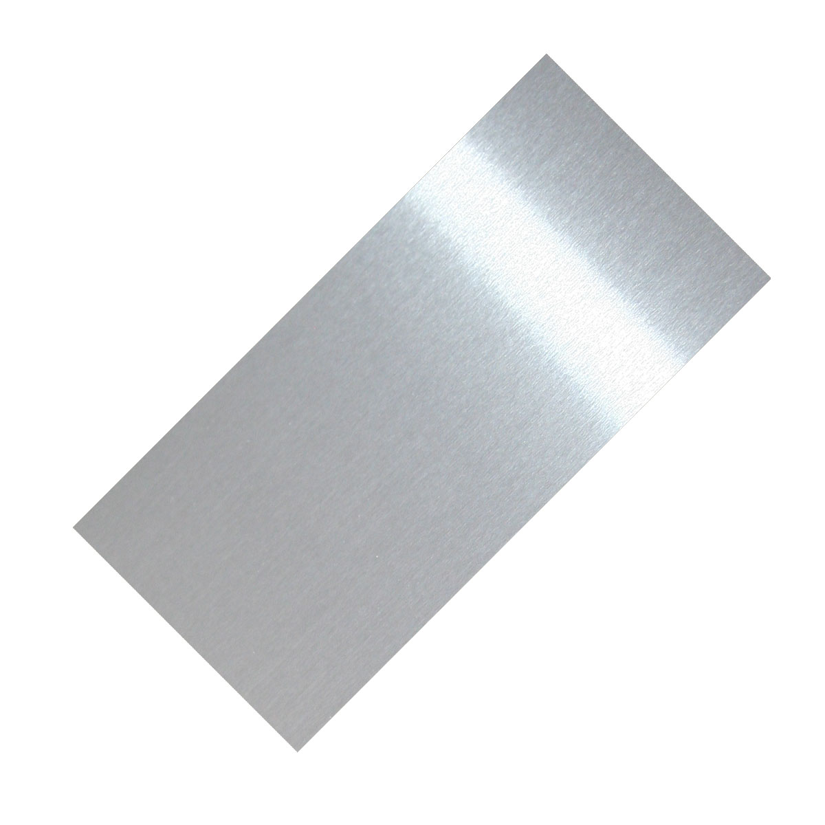 Semi-matte aluminium sheet for sublimation overprint