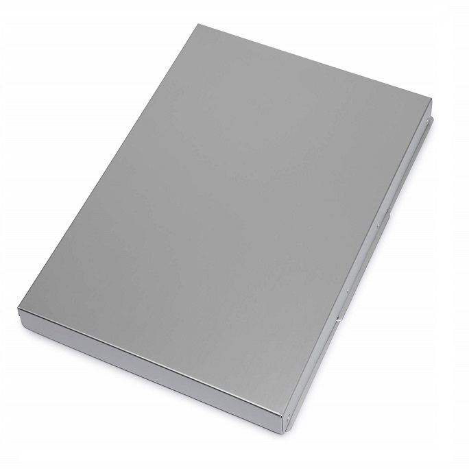 Aluminium clipboard MAULassist with storage box