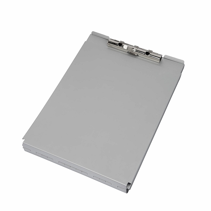 Aluminium clipboard MAULcase with storage box