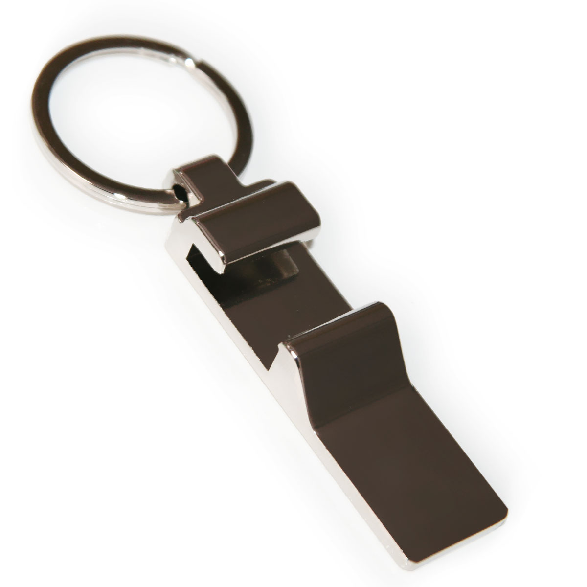 Rectangular metal keychain bottle opener for sublimation overprint