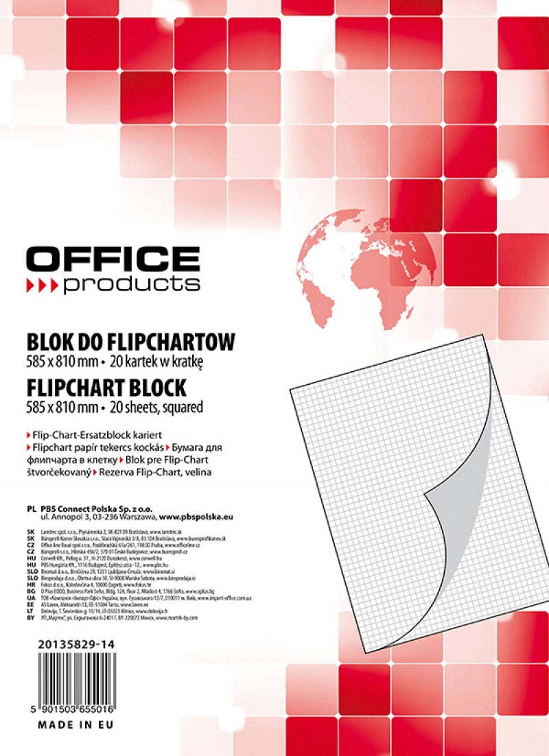 Grid Flipchart Paper Dimension 58 5 X 81 Cm Quantity Of Sheets
