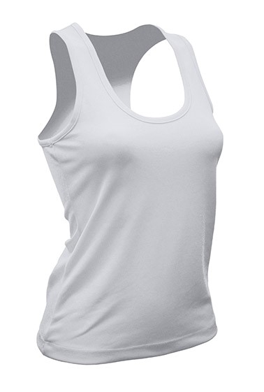 Sleeveless T-shirt for sublimation