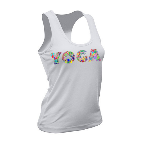 Sleeveless T-shirt for sublimation