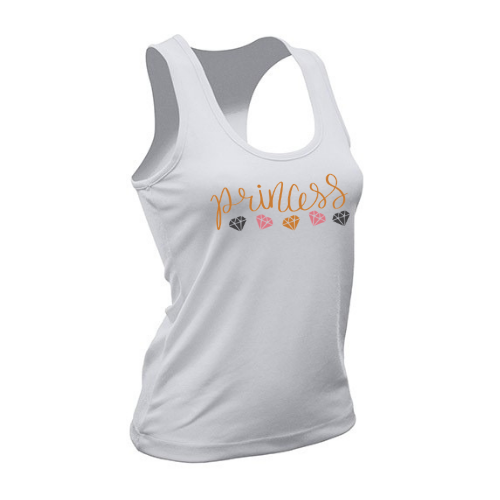 Sleeveless T-shirt for sublimation