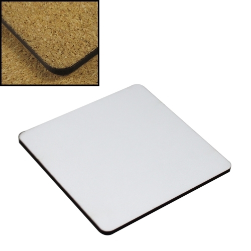 MDF coaster for sublimation printout - square - 5 pieces