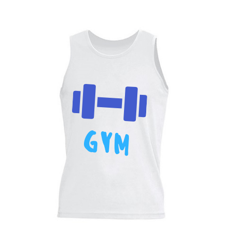 Sleeveless Sport T-shirt for sublimation