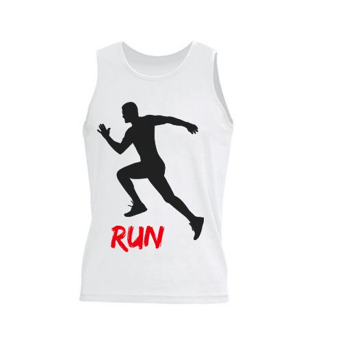 Sleeveless Sport T-shirt for sublimation