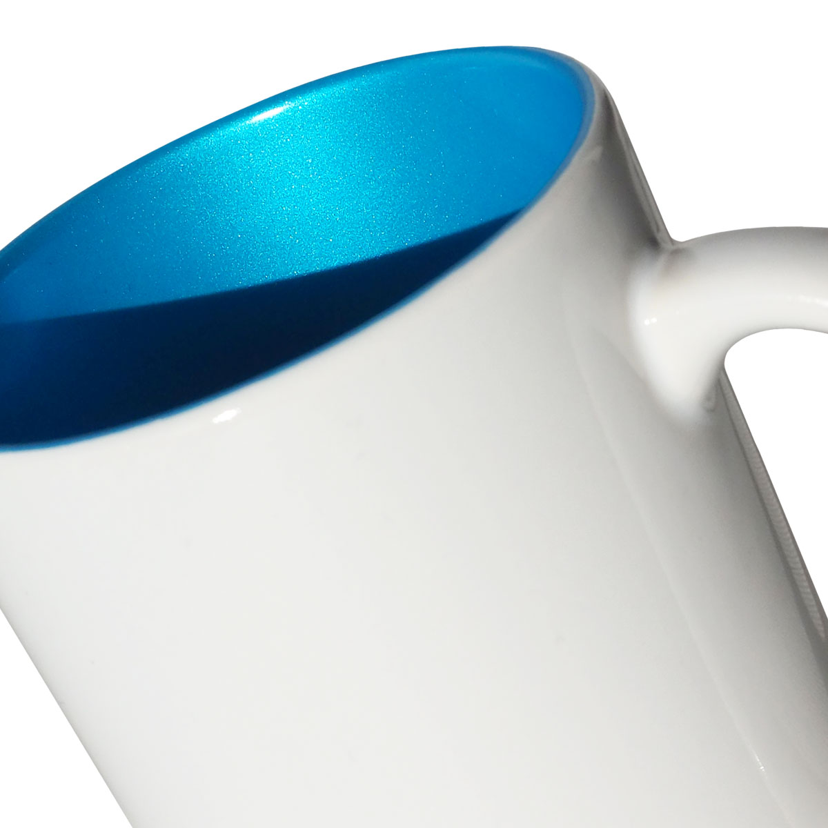 Pearlized Inside color sublimation mug