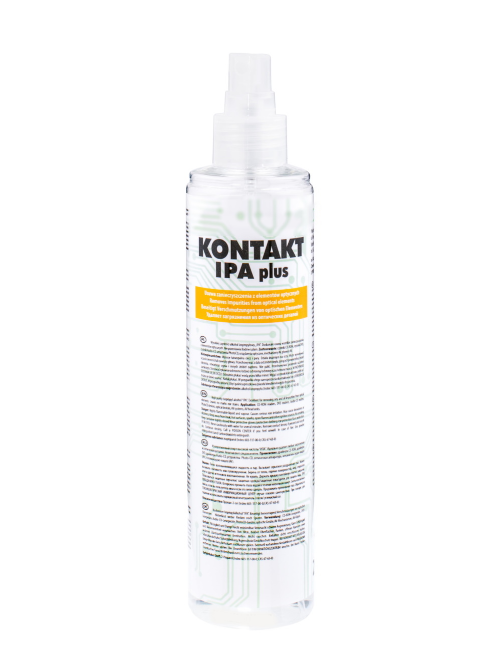 Kontakt IPA - cleaning solution: CD / DVD readers, optical devices, mechanisms, AV heads
