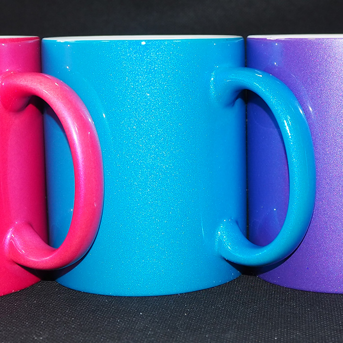 Pearl metallic sublimation mug