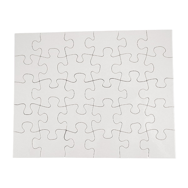 Puzzle for sublimation 24 elements