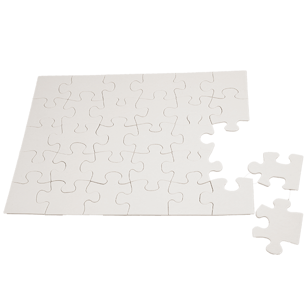 Puzzle for sublimation 24 elements - 20 sztuk