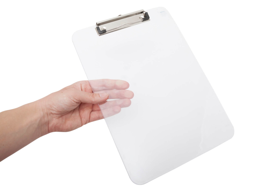 Custom Logo Clear Sublimation Clipboard Blank A4 Clip Board