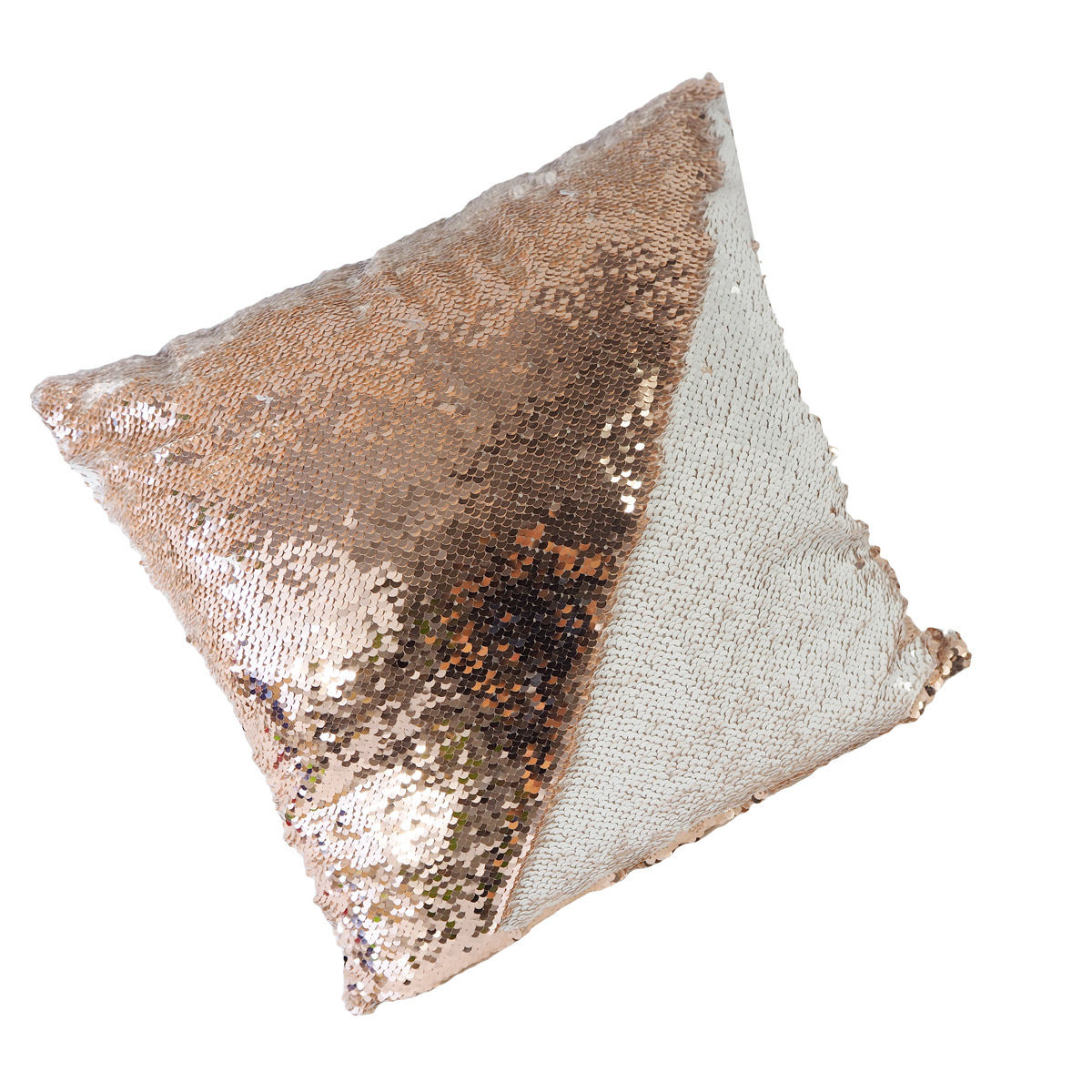 White sequin cushion clearance