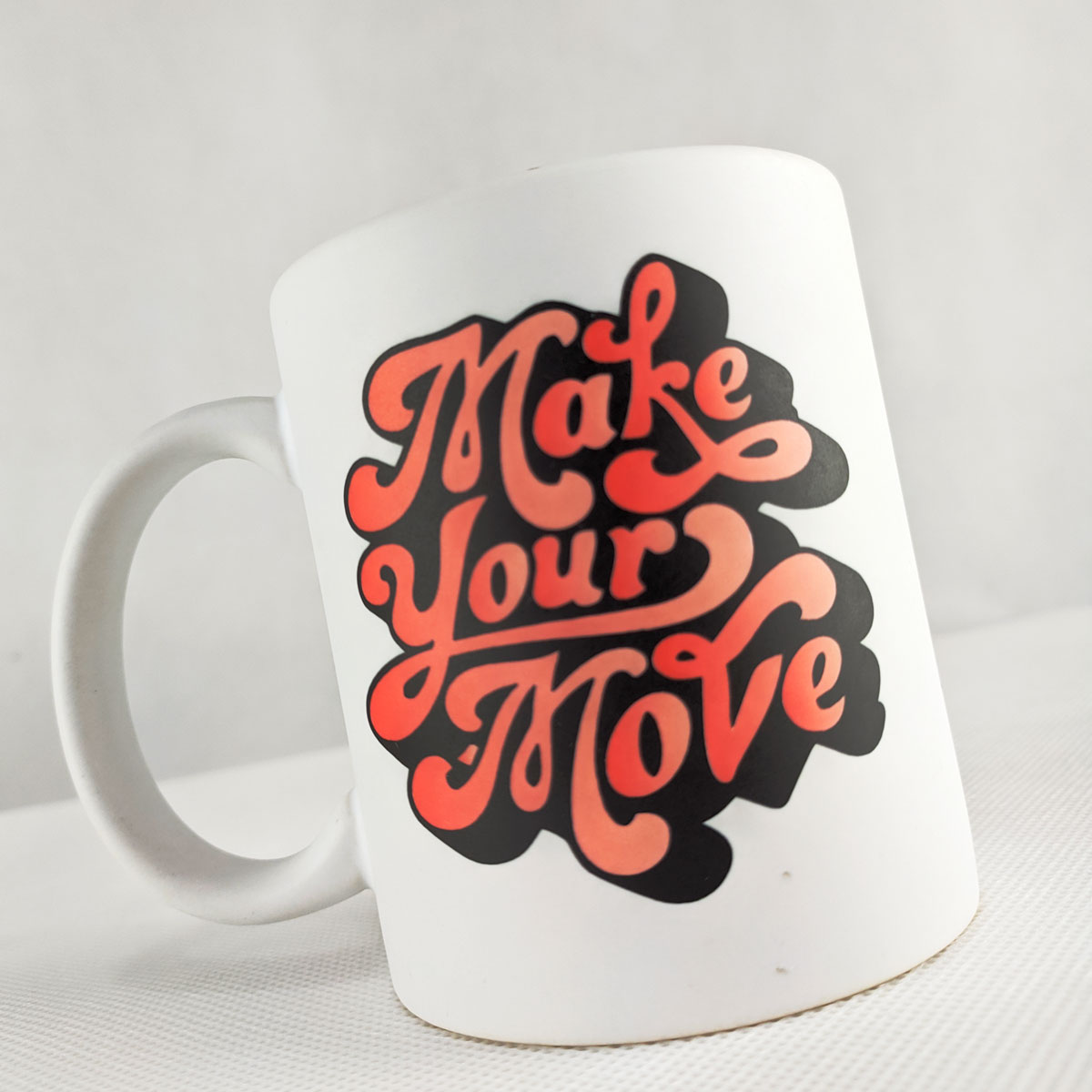 Matt mug for sublimation