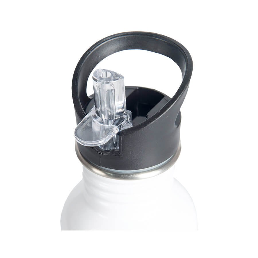 Metal bottle with mouthpiece for sublimation