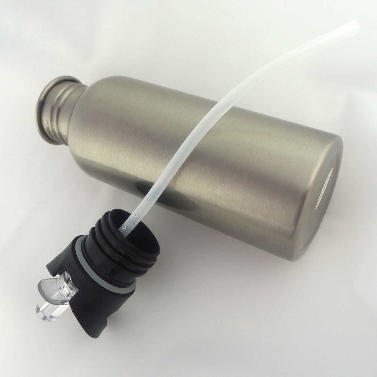 Metal bottle with mouthpiece for sublimation
