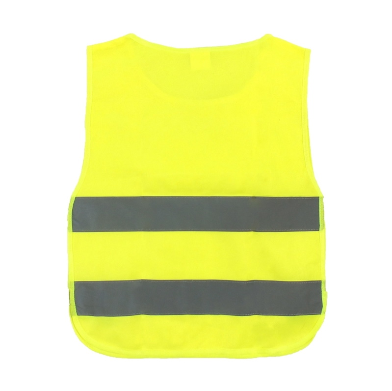 Yellow, reflective vest - for kids