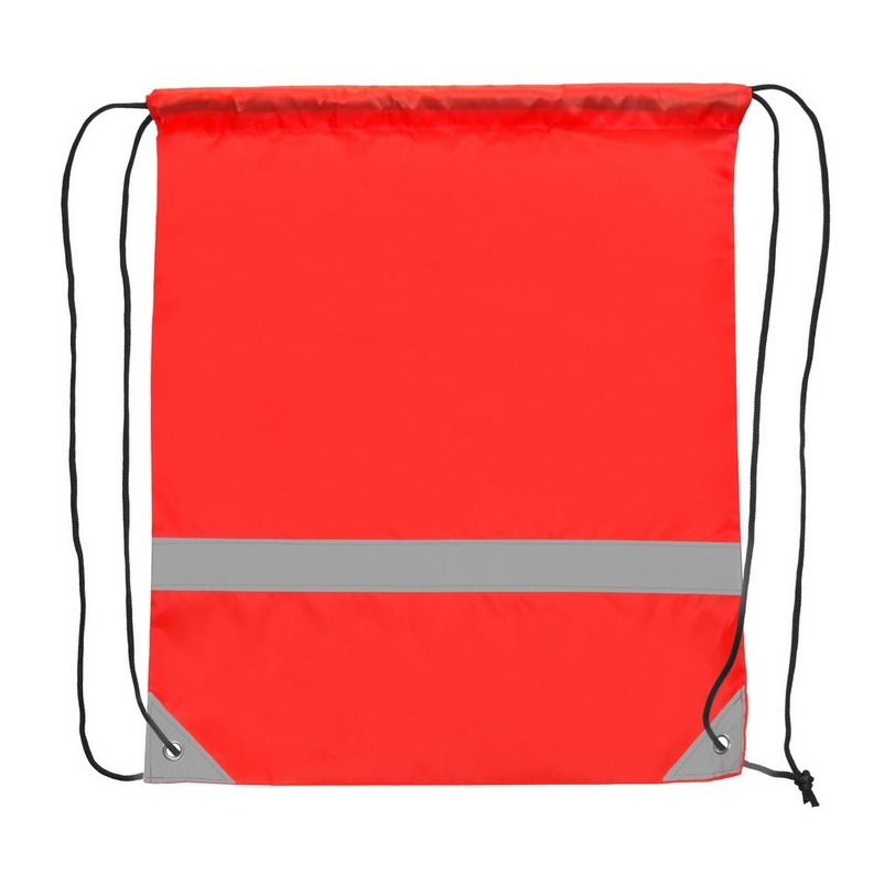 Reflective shoes bag with black string for sublimation