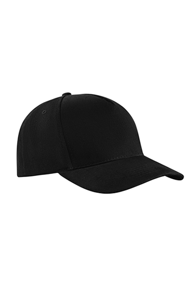 Peaked cap 5-panels with metal clip