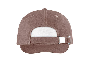 Peaked cap 5-panels with metal clip