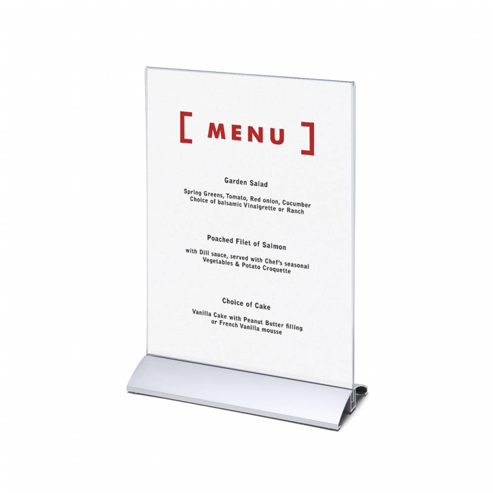 Menu Card Holder A3 Vertical