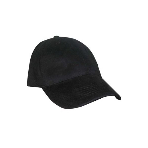 Peaked cap 6-panels with metal clip