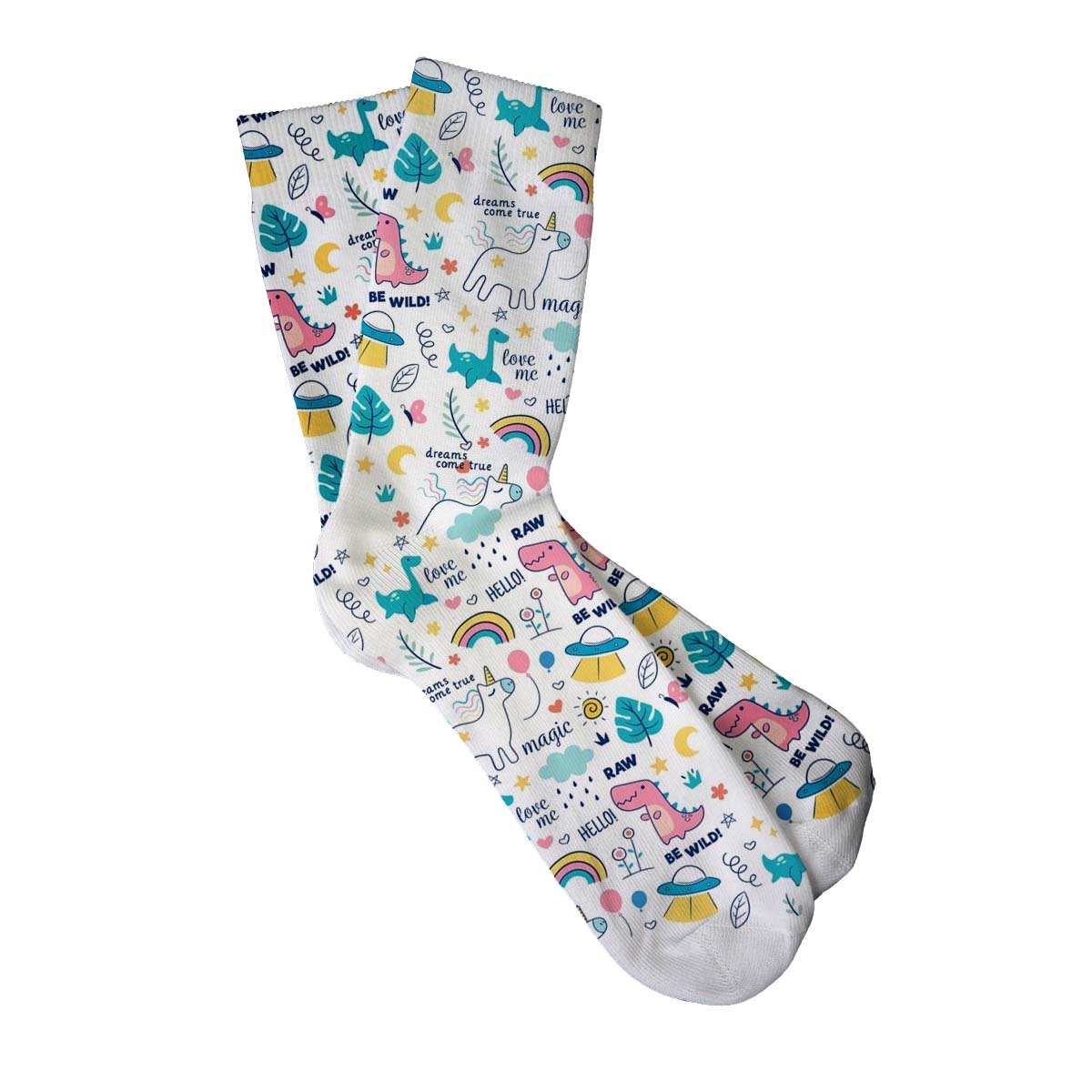Long socks for allover sublimation