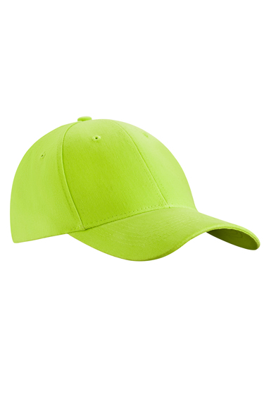 Peaked cap 6-panels with metal clip