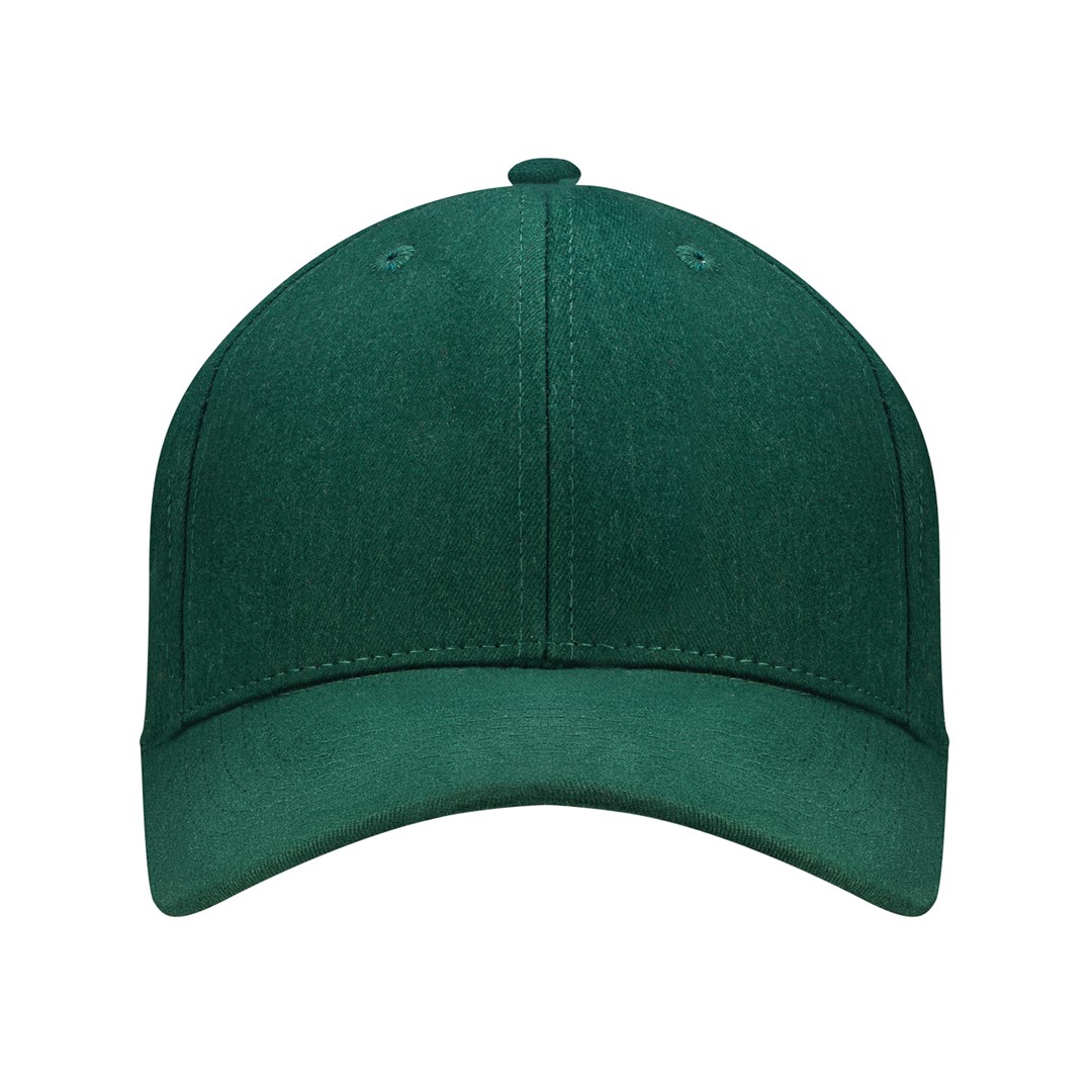 Peaked cap 6-panels with metal clip