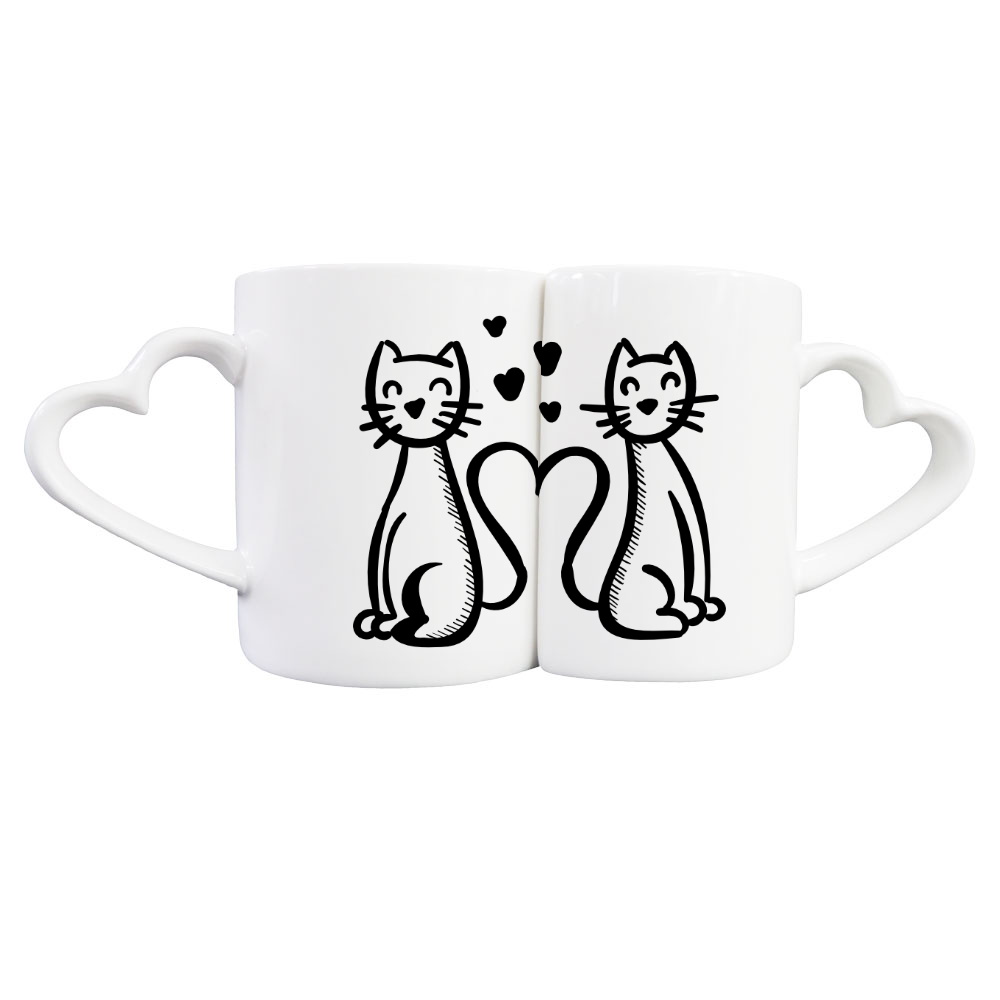 Double mug "Love" for sublimation